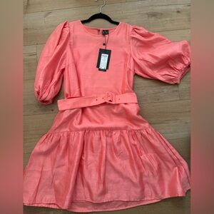 Vero Moda Dress in Coral Pink